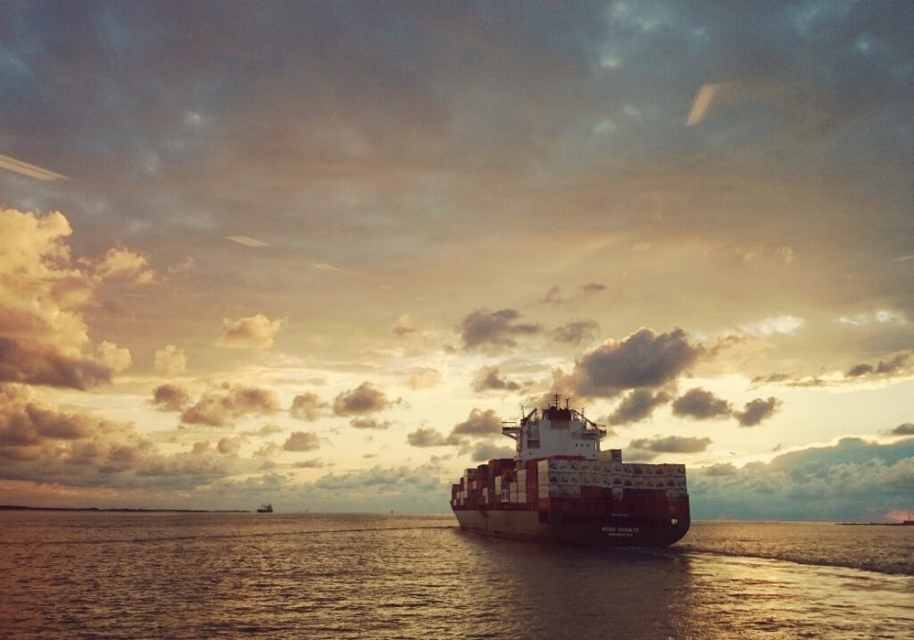 Ship at sea image by Valentin Schönpos from Pixabay
